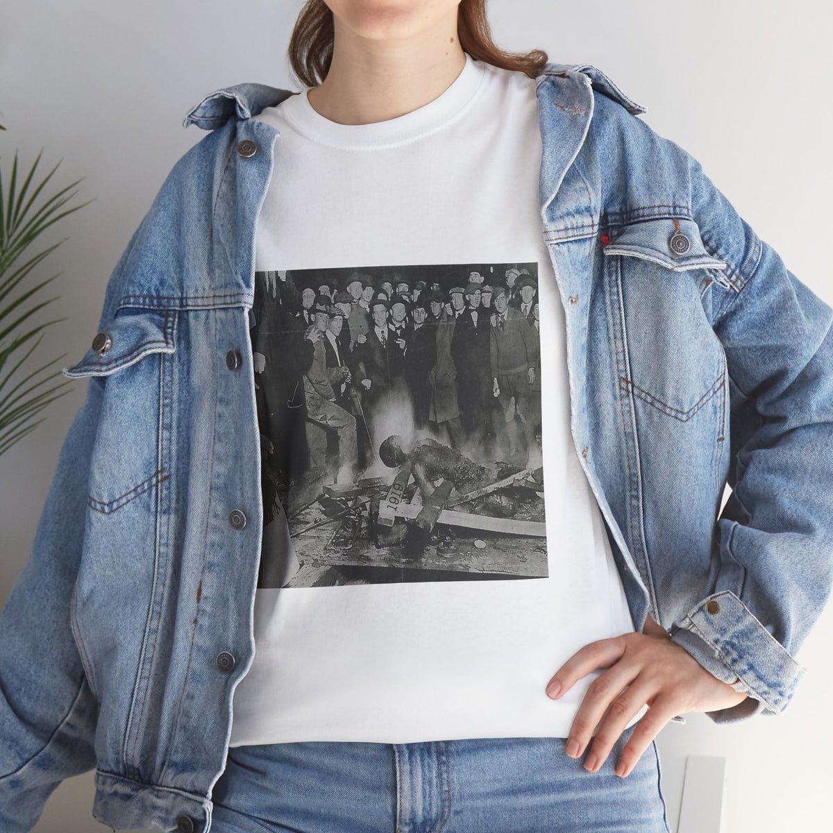 Graphic Tee — Vintage Crowd Photo Print