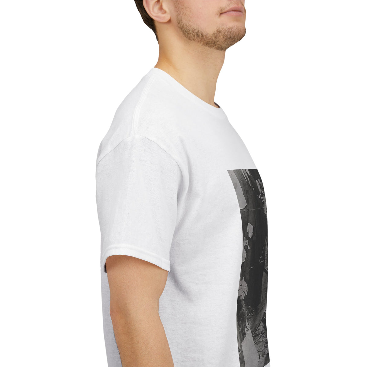 Graphic Tee — Vintage Crowd Photo Print