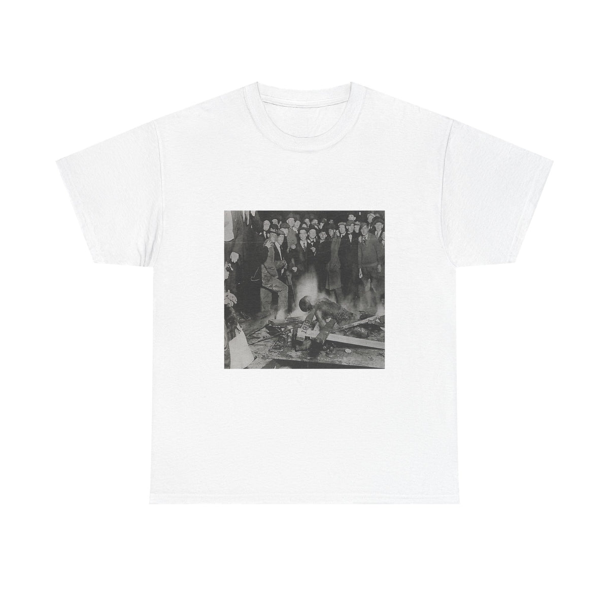 Graphic Tee — Vintage Crowd Photo Print