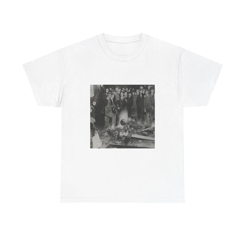 Graphic Tee — Vintage Crowd Photo Print