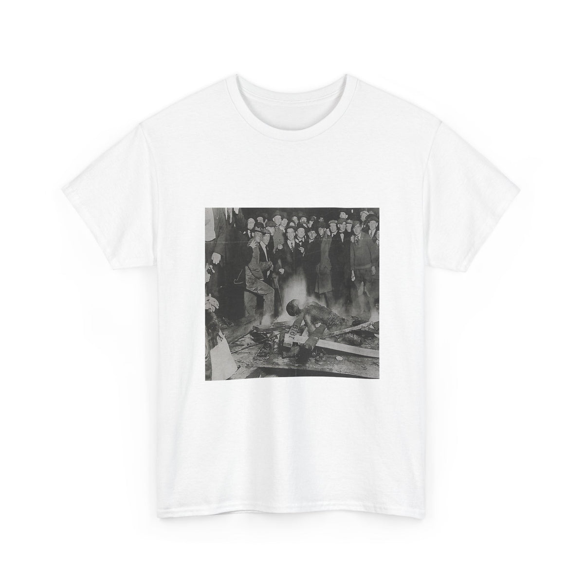 Graphic Tee — Vintage Crowd Photo Print