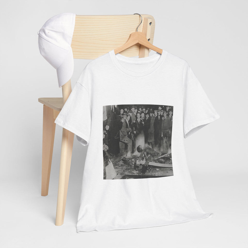 Graphic Tee — Vintage Crowd Photo Print